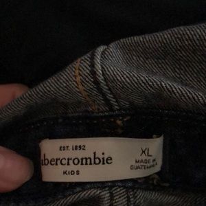 Abercrombie kids jean jumper
